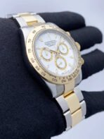 Rolex Daytona Stainless Steel & Yellow Gold White Dial - Image 2