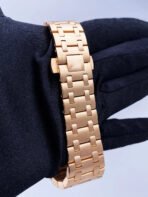 Audemars Piguet Royal Oak Rose Gold Champagne Dial - Image 4