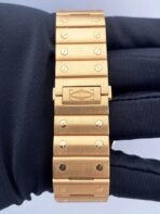 Cartier Santos Gold Large White Dial - Image 4