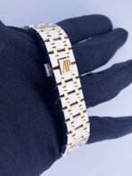 Audemars Piguet Royal Oak Two Tone Rose Gold White Dial - Image 4