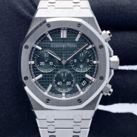 Audemars Piguet Royal Oak White Gold Slate Green Dial