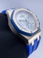 Royal Oak Rubber Strap Diamond Bezel White Dial - Image 2