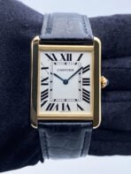 Tank Solo Gold White Dial