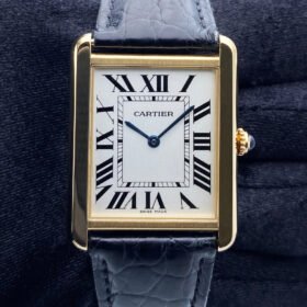 Tank Solo Gold White Dial