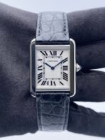 Tank Solo Stainless Steel White Dial