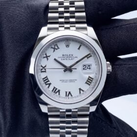 Rolex Datejust White Roman Dial
