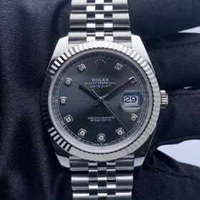 Rolex Datejust Rhodium Diamond Dial