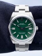 Rolex Oyster Perpetual Green Dial