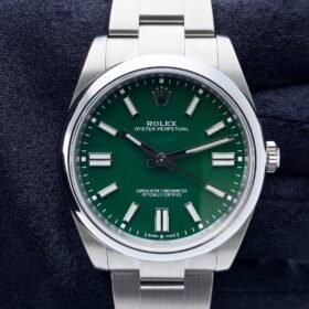 Rolex Oyster Perpetual Green Dial
