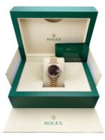 Datejust Rose Gold Diamond Chocolate Dial - Image 5