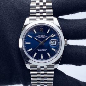 Rolex Datejust Stainless Steel Jubilee Blue Dial