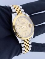 Rolex Datejust Steel/Yellow Gold Champagne Index Dial - Image 2