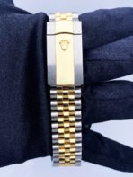 Datejust "Wimbledon" Yellow Gold & Steel Grey Dial - Image 4