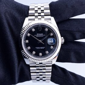 Rolex Datejust Black Diamond Dial