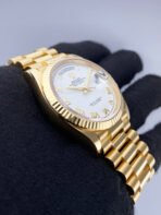 Rolex Day-Date Yellow Gold White Index Dial - Image 2