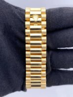 Rolex Day-Date Yellow Gold White Index Dial - Image 4