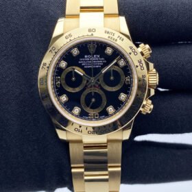 Rolex Daytona Gold Black Dial
