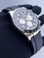 Rolex Daytona White Gold Oysterflex Black Dial - Image 2