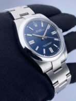 Rolex Oyster Perpetual Blue Dial - Image 2