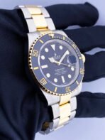 Rolex Submariner Two Tone Gold and Steel Black Dial - Image 2