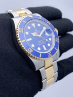 Rolex Submariner Two Tone Gold and Steel Blue Dial - Image 2