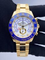 Rolex Yacht-Master II Gold White Dial