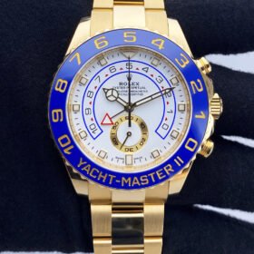 Rolex Yacht-Master II Gold White Dial