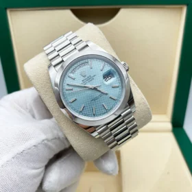 Day-Date Platinum Blue Dial