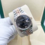 Datejust Oystersteel Everose Gold Slate Dial