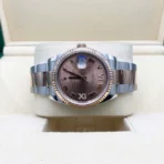 Datejust Oystersteel Everose Gold Chocolate Dial - Image 2